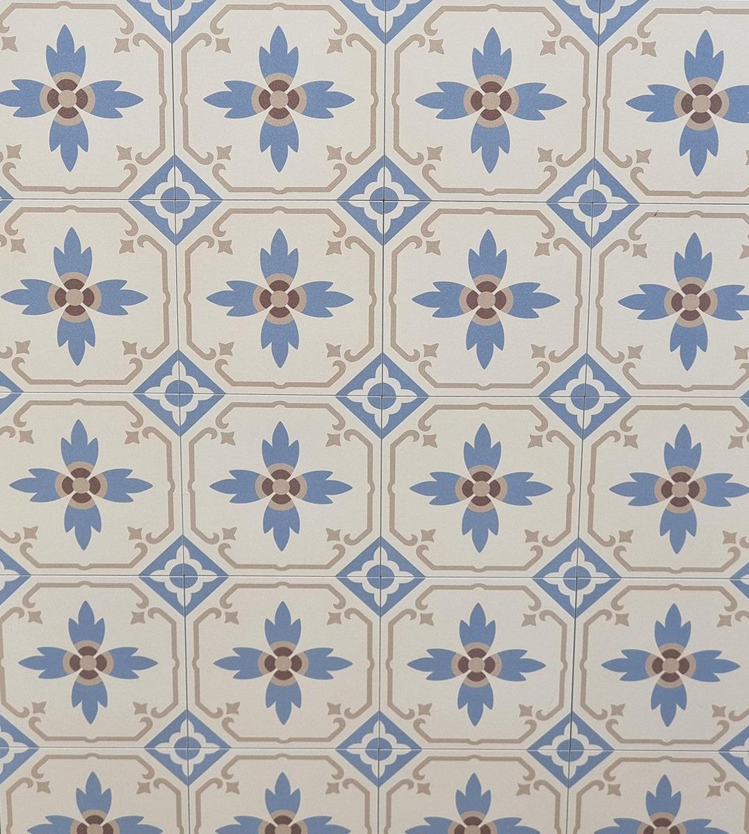 Authentic Pattern Porcelain Fifteen Paula-Tiles-Delforno