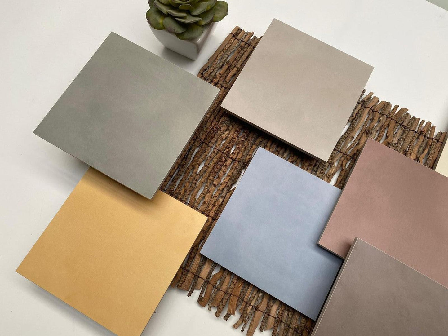 Authentic Unicolour Porcelain Fifteen Blu-Tiles-Delforno