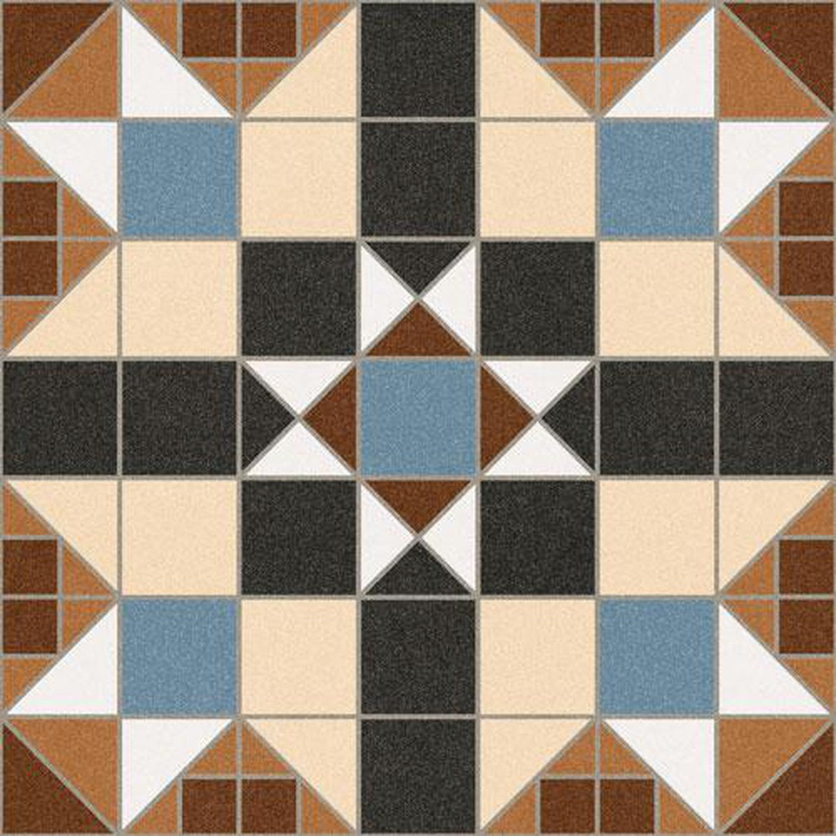 Marron Bourbone 31.6 x 31.6-Tiles-Delforno