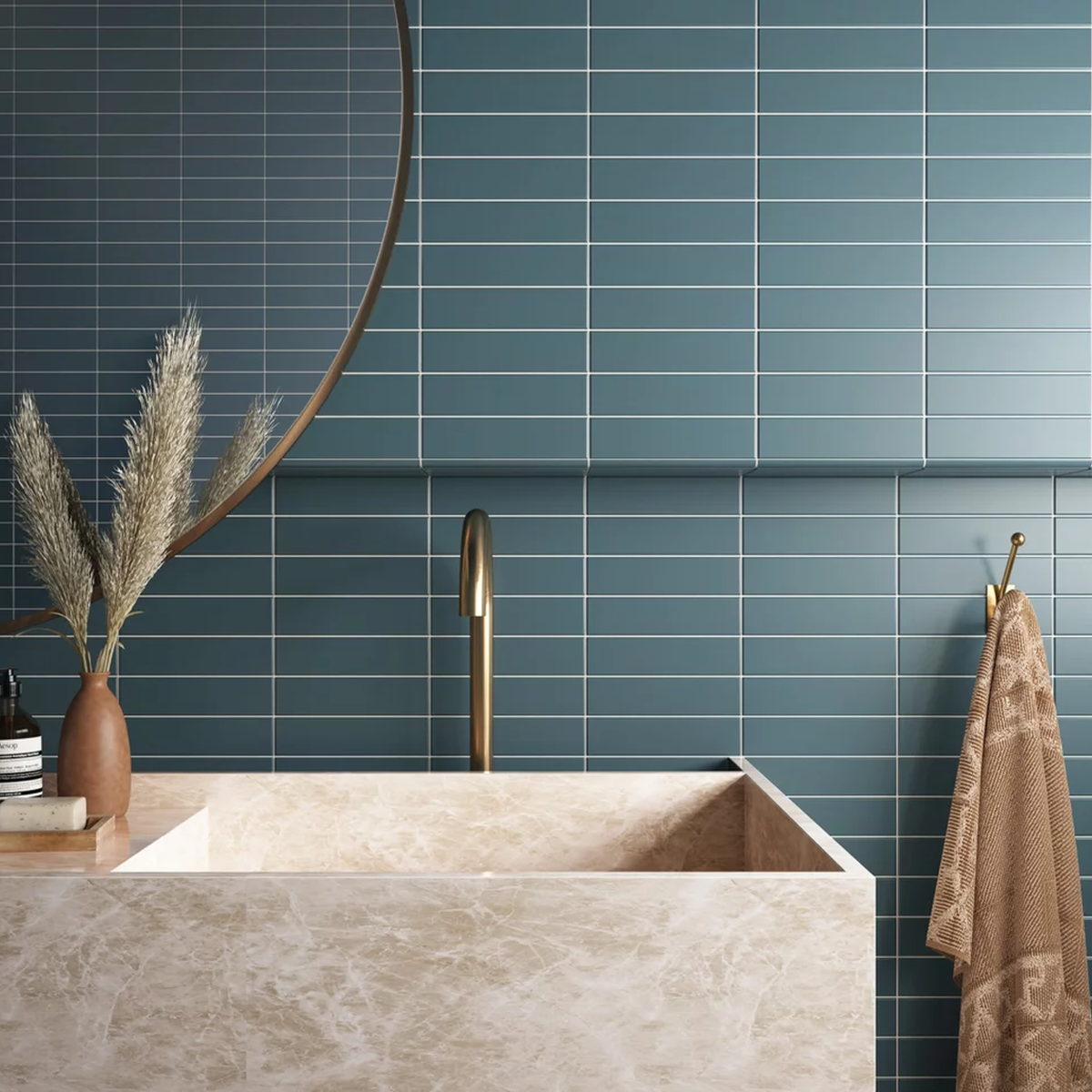 Small Format Costasera Glacial Matt 5x20-Tiles-Delforno