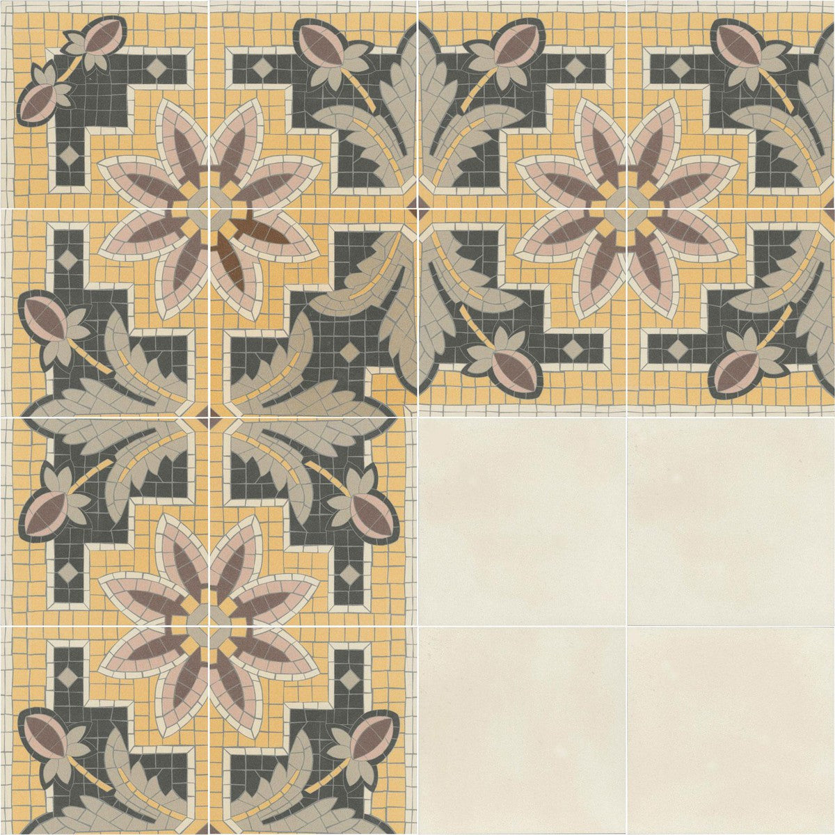 Authentic Pattern Porcelain Fifteen Octave LA-Tiles-Delforno