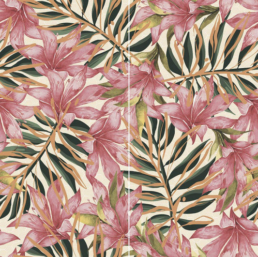 Botanicals : Foliage Biophilic 3 Tiles-Tiles-Delforno