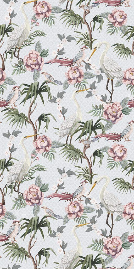 Botanicals : Paradiso 1 Pattern Tile-Tiles-Delforno