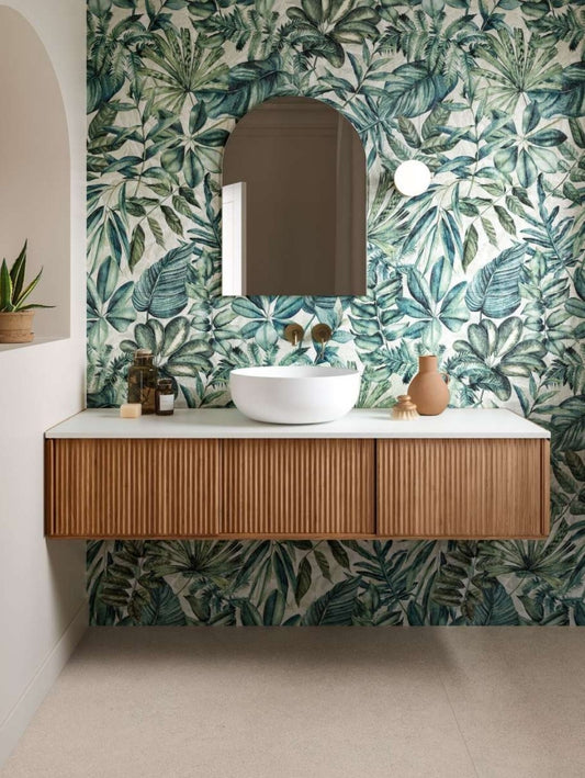 Wonderwall Botanicals :  Tiffany Exotic Pattern Tiles