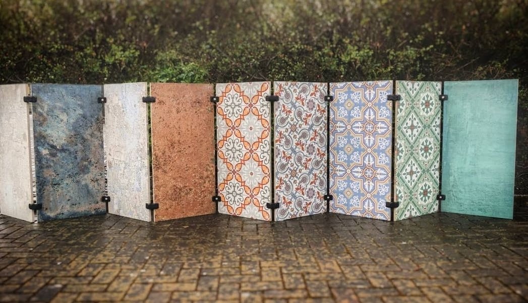 Selection of Outdoor Tiles at Delforno TIles & Timber