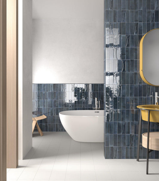 Small Format Hanoi Blue Night 6.5x20-Tiles-Delforno