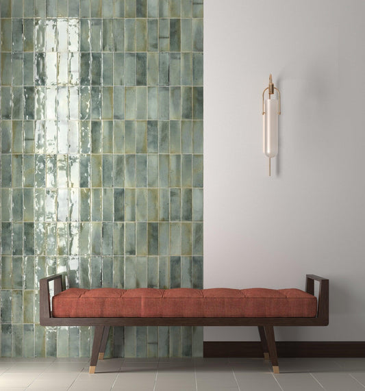 Small Format Hanoi Celadon 6.5x20-Tiles-Delforno