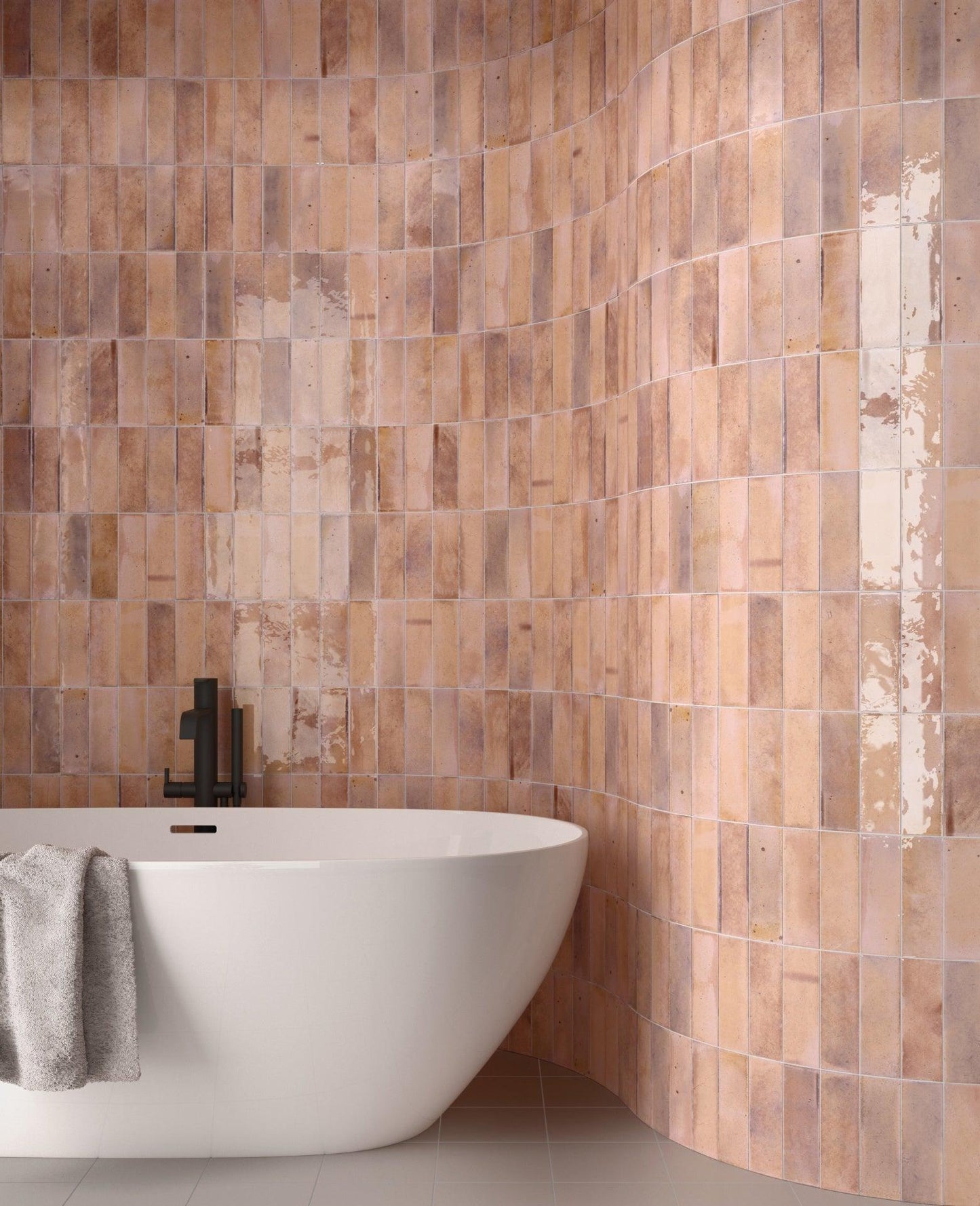 Small Format Hanoi Pink 6.5x20-Tiles-Delforno